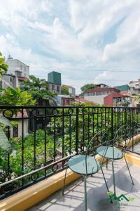 Balkón nebo terasa v ubytování E Village Hotel Hanoi