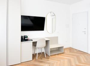 TV a/nebo společenská místnost v ubytování Mamas