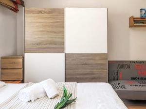 Postel nebo postele na pokoji v ubytování Apartment Rosablanche C25 by Interhome