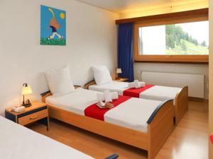 Postel nebo postele na pokoji v ubytování Apartment Rosablanche B21 by Interhome