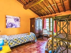 A bed or beds in a room at Villa Luana by Interhome