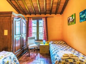 A bed or beds in a room at Villa Luana by Interhome