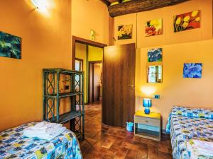 A bed or beds in a room at Villa Luana by Interhome