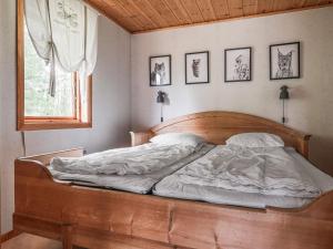 Cama o camas de una habitación en Chalet Kvisthån Tallen by Interhome