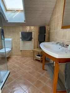 Vannituba majutusasutuses B&B Domaine En Trembley