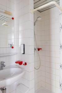 Koupelna v ubytování Hotel Cavalli by WP Hotels
