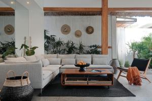 Posezení v ubytování Loop Villas