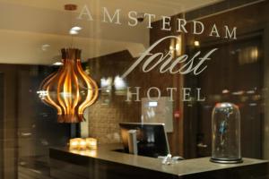 Certifikát, hodnocení, plakát nebo jiný dokument vystavený v ubytování Amsterdam Forest Hotel