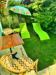 Zahrada ubytování Villa Le Jardin