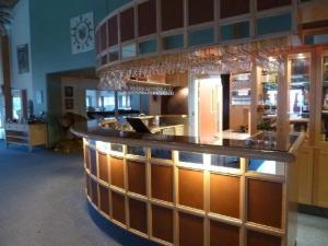 Lounge nebo bar v ubytování Hotel Jokkmokk