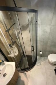 Ένα μπάνιο στο Hola Apartamenty Nawrot