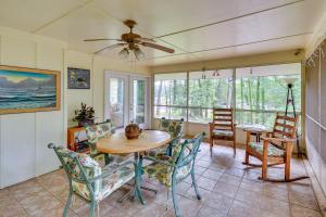 a dining room with a table and chairs at Spacious Montgomery Home about 3 Mi to Downtown! in Montgomery