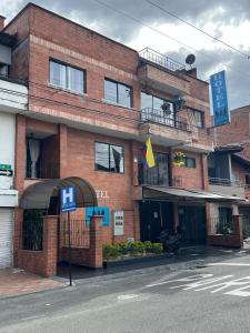 Budova, kde se hotel nachází