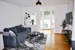 Гостиная зона в Exklusives vollmöbliertes Apartment im Herzen von Bad Mergentheim