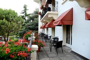 Balkón nebo terasa v ubytování Carlton Lausanne Boutique Hôtel