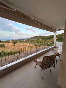 En balkon eller terrasse på Villa Aurora