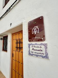 Certifikát, ocenenie alebo iný dokument vystavený v ubytovaní EL RINCÓN deMANUELA