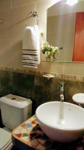 Koupelna v ubytování Mai Jaii