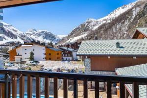 Nespecifikovaný výhled na hory nebo výhled na hory při pohledu z apartmánu