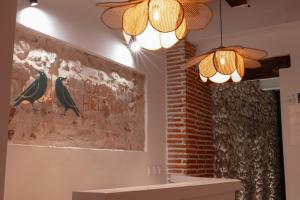Ένα μπάνιο στο Casa Helena Hostel