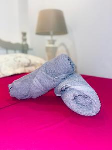 Postel nebo postele na pokoji v ubytování La Villa Néoma