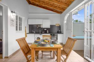 Kuchyň nebo kuchyňský kout v ubytování Superbe Duplex T2 Grand Rivière 3 étoiles