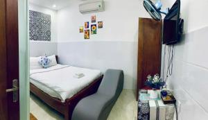 Voodi või voodid majutusasutuse Tây Nguyên Hotel Đà Nẵng toas