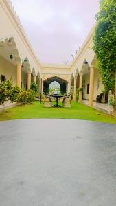 Zahrada ubytování Hotel Mewad Haveli Pushkar