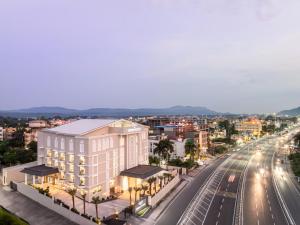 Nespecifikovaný výhled na destinaci Haridvár nebo výhled na město při pohledu z hotelu