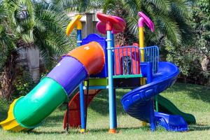 Ο χώρος παιχνιδιού για παιδιά στο The Grand Royal Swiss Hotel