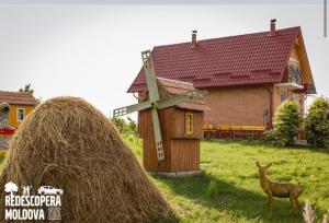 Das Gebäude in dem sich die Pension befindet