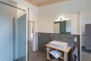 Ένα μπάνιο στο Ferienhaus Bergblick19 +17 φωτογραφίες