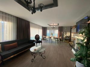 Posezení v ubytování Alanya Bektas Private Villa