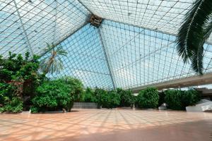 Zahrada ubytování Eventhotel Pyramide