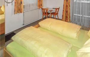 Posteľ alebo postele v izbe v ubytovaní Helle Ferienwohnung Muehlbach