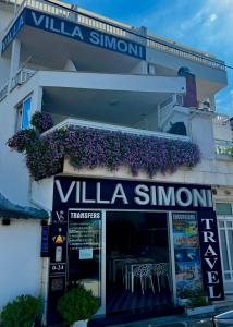 Certifikát, hodnocení, plakát nebo jiný dokument vystavený v ubytování Apartments Villa Simoni