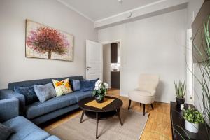 Χώρος καθιστικού στο Rosen Apartment