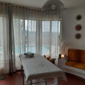 Postel nebo postele na pokoji v ubytování Mediterránea Casa Vacanza