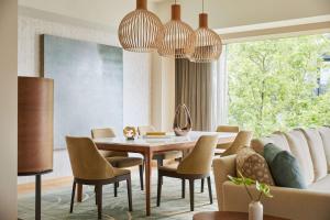 A seating area at Park Hyatt Zurich – City Center Luxury