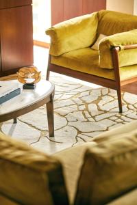 A seating area at Park Hyatt Zurich – City Center Luxury