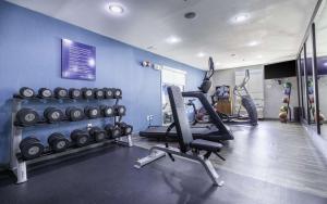 Fitness centrum a/nebo fitness zařízení v ubytování Hampton Inn East Windsor