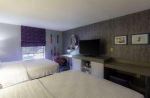TV a/nebo společenská místnost v ubytování Hampton Inn East Windsor