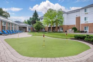 a golf course in front of a building at Hilton Vacation Club Varsity Club South Bend, IN in South Bend