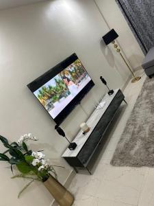 Et tv og/eller underholdning på Les Résidences Aya Et Fils 1