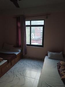 Postel nebo postele na pokoji v ubytování Laliguras hotel airport