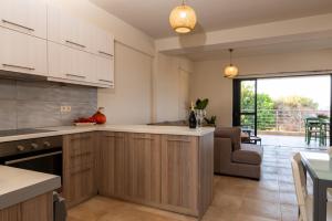 Η κουζίνα ή μικρή κουζίνα στο Villa Alice on the rocks