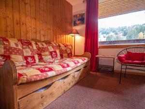 Posezení v ubytování Valmorel : 3P lumineux, pied des pistes, proche ESF, balcon sud-est - FR-1-356-319