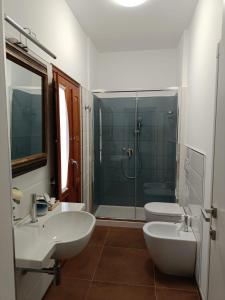 Koupelna v ubytování Casa Cicone