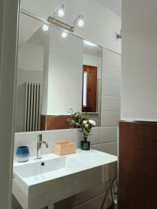 Koupelna v ubytování Casa Cicone