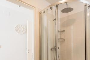 A bathroom at Adriatic villa